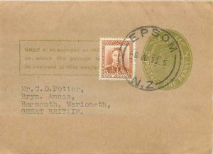 New Zealand Auckland Entier Postal Stationery 1953