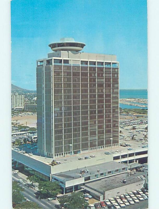 Pre-1980 REVOLVING RESTAURANT Honolulu Hawaii HI G8464