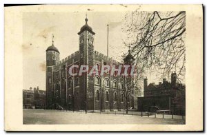 Old Postcard London The Tower of London White Tower