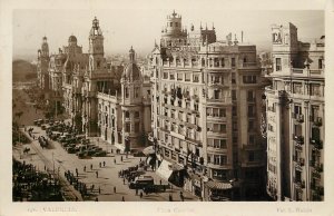 Spain Valencia Plaza Castelar 1935 