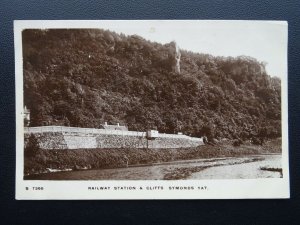 Herefordshire SYMONDS YAT RAILWAY STATION c1913 RP Poscard by Kingsway