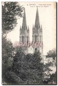 Old Postcard Niort Eglise Saint Andre