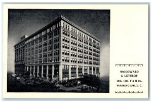 c1910 Exterior View Woodward & Lothrop Building Washington DC Unposted Postcard