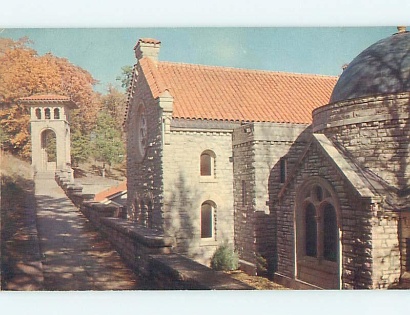 Unused Pre-1980 CHURCH SCENE Eureka Springs Arkansas AR p3552