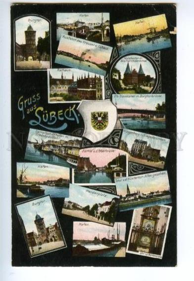 132821 GERMANY GRUSS aus SURECK Vintage postcard