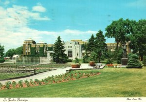 Vintage Postcard Botanical Garden Greenhouse Outdoor Plant Varieties Montreal Qc