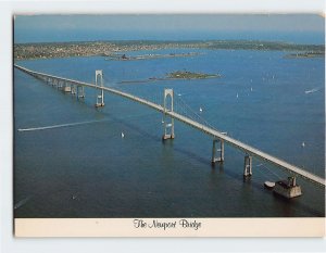 Postcard The Newport Bridge, Rhode Island
