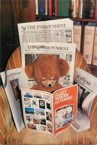 Postcard Fair Basingstoke Advertising Teddy Bear - An Independent Ted 1991