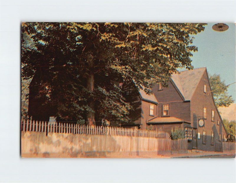 Postcard House of the Seven Gables, Salem, Massachusetts
