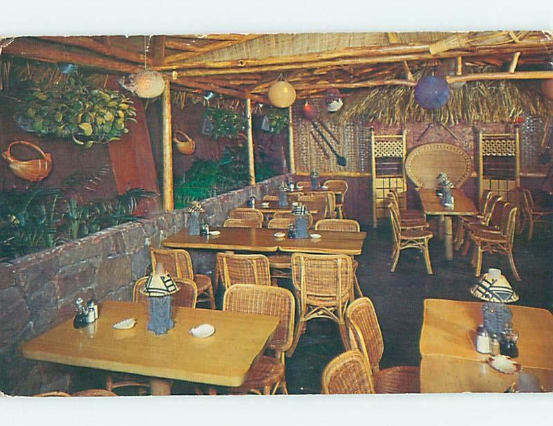 Pre-1980 RESTAURANT SCENE Fort Lauderdale Florida FL hk5122