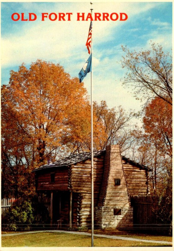 Kentucky Harrodsburg Old Fort Harrod Full Scale Reproduction