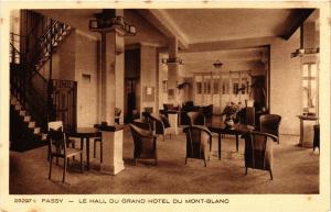 CPA PASSY - Le Hall du Grand Hotel du Mont-Blanc (247931)