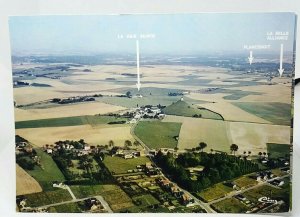 Set of Four Napoleon Bonaparte  Battle of Waterloo Belgium Vintage Postcards