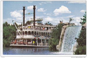 Steamship MARK TWAIN , Disneyland , 50-60s