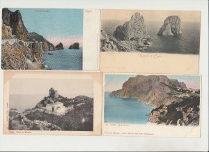 CAPRI ITALY 57 Vintage Postcards mostly pre-1920 (L5611)