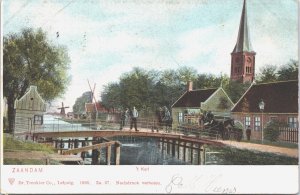 Netherlands Zaandam 't Kalf  Vintage Postcard 09.35