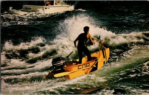 Nanaimo Annual Swinging Bathrub Race, Royal Canadian Navy Vintage Postcard G72