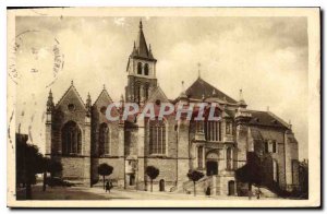 Old Postcard Laval Cathedrale