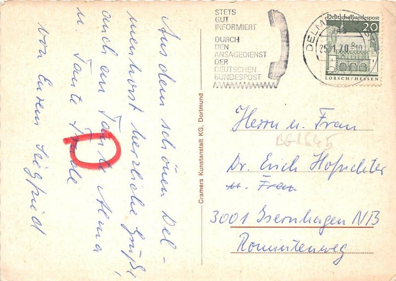 BG1645 delmenhorst   CPSM 14x9.5cm  germany