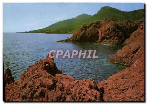 Postcard Modern Cote D & # 39Azur Corniche d & # 39Or Les Rochers du Trayas