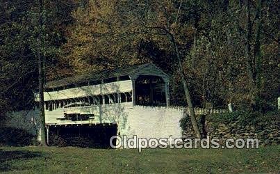 Knox, Valley Forge, PA USA Covered Bridge Unused 