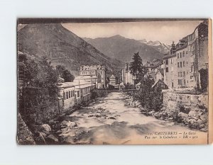 Postcard Vue sur le Cabaliros, Le Gave, Cauterets, France