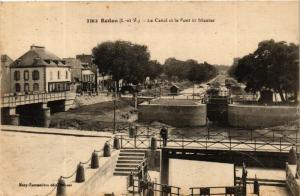 CPA REDON - Le Canal et le Pont St-NICOLAS (584668)