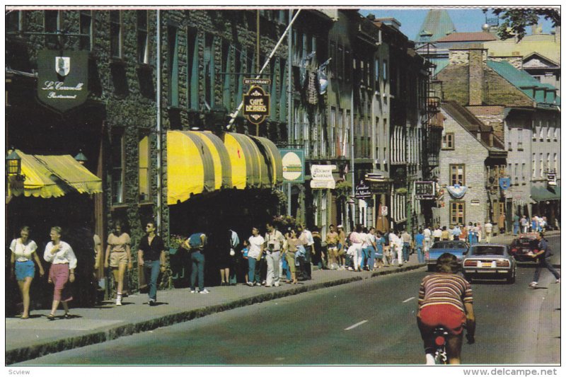 Street View, Rue Saint-Louis, Ville de Quebec, Quebec, Canada, PU-1987