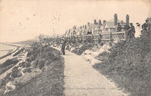 DOVERCOURT BAY ESSEX ENGLAND~SOUTH GARDENS~1905 PSMK PHOTO POSTCARD