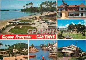 Postcard Modern French Guiana Cayenne