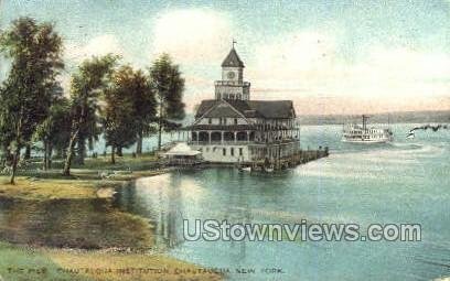 The Pier, Chautauqua Institution in Chautauqua, New York