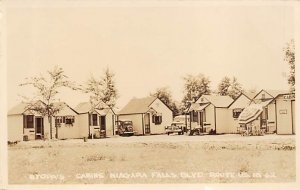 Stopas Cabins real photo - Niagara Falls, New York NY