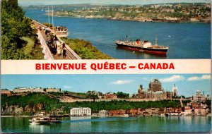 Canada Quebec Chrome Postcard C107