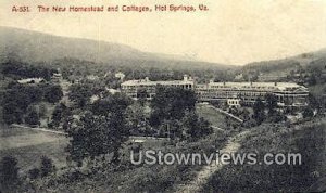 The New Homestead And Cottages - Hot Springs, Virginia