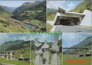 Switzerland Postcard - Goschenen, Uri - Galleria Autostradale Airolo RR15617