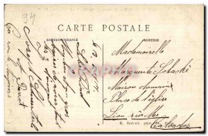 Postcard Old Saint Maurice health house La Chapelle
