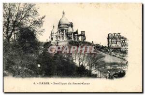 Paris - 18 - Basilica of Sacre Coeur - Old Postcard