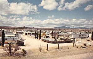 Benson Arizona Valley High Trailer Court Vintage Postcard AA7363