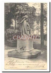 Douai Old Postcard Marceline Desbordes-Valmore