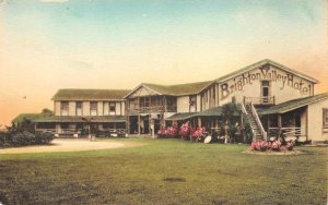 BRIGHTON VALLEY HOTEL Brighton, Florida c1920s Hand-Colored Albertype Vintage