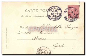 Paris Postcard Old Institution nuns of St. Joseph Chapel Street Monceau