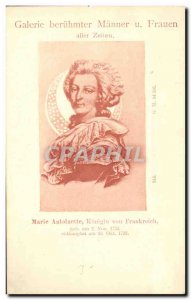 Old Postcard Marie Antoinette Queen of France