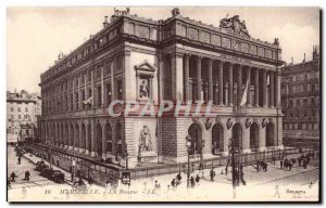 Marseille - La Bourse - Old Postcard