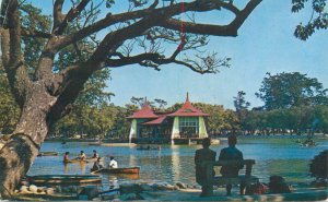 Taiwan Taichung Park postcard