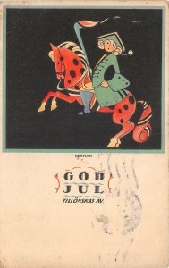 uk43136 nerman god jul sweden artist signed