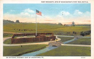 Fort Necessity, Site of Washington's First Real Battle Uniontown, Pennsylvani...