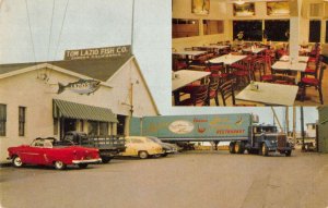 Eureka California Lazio's Sea Food Restaurant Vintage Postcard AA19422
