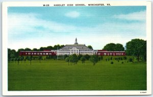 Postcard - Handley High School - Winchester, Virginia