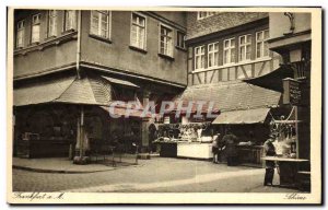 Old Postcard Frankfurt Schirme