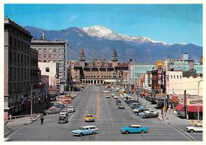 Pikes Peak Avenue - Colorado Springs, Colorado